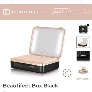 Beautifect Luxury Makeup Case BRAND NEW NEVER OPENED